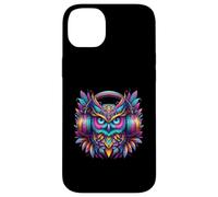 Rave Rainbow Owl House EDM Festival Raver Animal EDC Coque pour iPhone 14 Plus