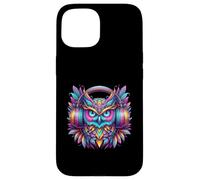 Rave Rainbow Owl House EDM Festival Raver Animal EDC Coque pour iPhone 15