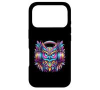 Rave Rainbow Owl House EDM Festival Raver Animal EDC Coque pour iPhone 17 Pro
