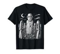 Rave Stone Circle DJ Totem Old School Music Raving Design T-Shirt