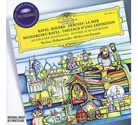 Boléro Maurice Ravel (Compositeur), Modeste Petrovitch Moussorgski (Compositeur), Claude Debussy (Compositeur), Herbert Von Karajan (Chef d'orchestre), Berliner Philharmoniker (Formation)