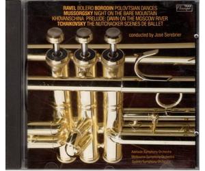 Ravel,- Bolero, Mussorgsky - Night on the bare Mountain, Tschaikovsky - Nutcracker