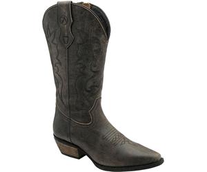 Ravel Bottes Ravel en cuir style cowboy avec talons western