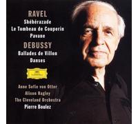 Ravel / Debussy / Boulez, Pierre - Ravel: Sheherazade / Tombeau / Pavane / Debussy: Danses / Ballades De Villon - SHM