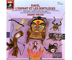 Ravel: L'enfant Et Les Sortileges - Andre Previn, Ambrosian Opera Chorus, London Symphony Orchestra, Susan Davenny Wyner (Artist), Jocelyne Taillon (Artist), Jane Berbié (Artist), Arleen Augér (Artist), Linda Finnie - EMI /1982