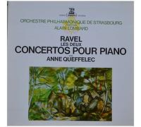 Ravel : les deux concertos pour piano / Queffelec (album vinyle LP) [Vinyl] Alain Lombard