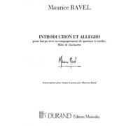 RAVEL M. - INTRODUCTION ET ALLEGRO PARTIE - HARPE ET PIANO