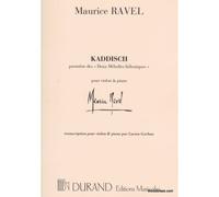 RAVEL M. - KADDISCH - VIOLON ET PIANO