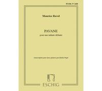 Partitions classique EDITION MAX ESCHIG RAVEL M. - PAVANE POUR UNE INFANTE DEFUNTE - 2 GUITARES Guitare