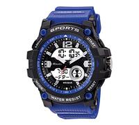 Ravel - Montre à Quartz Ana-Numérique 5ATM pour Homme avec lumière - RDT.2E - Bleu Royal