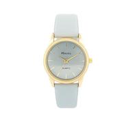 Ravel - Montre à quartz analogique texturée dorée pour femme - R0145