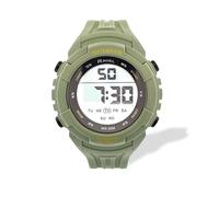 Ravel - Montre à Quartz Numérique Ronde 3ATM pour Homme avec Lumière - RDG.14.29 - Vert Kaki