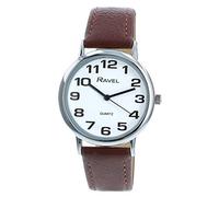 Ravel - Montre Bracelet Unisexe Facile à Lire avec de Gros Chiffres