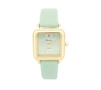 Ravel - Montre carrée d'été pour femme - Quartz analogique - R0143, Vert