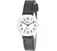 Ravel - Montre Everyday à Quartz Doté d'un Suivi des Minutes pour Femme - Quartz Analogique - R0132.21.2 - Noir/Ton Argent