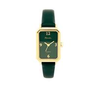 Ravel - Montre Femme Rectangulaire Classique - Quartz Analogique - R0144.21.1 - Vert/Couleur Or