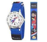 Ravel - Montre Super-héros pour Enfants avec Bracelet à Fermeture Facile - Quartz Analogique - R1507.85