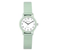 Ravel - Montre Tendance pour Femme aux Couleurs Pastel sur Bracelet Extensible (Boîtier de Montre 27 mm) - Quartz Analogique - R0237.11.2 - Vert Sauge