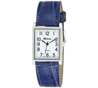 Ravel - Montre Traditionnelle Unisexe rectangulaire avec Cadran à Chiffres clairs