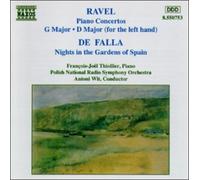 Ravel: Piano Concerto in G / Concerto in D for piano left hand / Falla: Nights