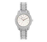 Ravel Plus - Montre-Bijou pour Femmes (32 mm) avec Boîtier Rond et Pierres Serties - Quartz Analogique Japonais - RPJ001M - Couleur Argent