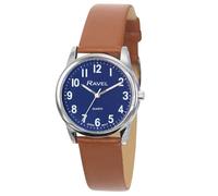 Ravel Plus - Montre Unisexe du Quotidien avec Bracelet en Cuir Microfibre - Quartz Analogique Japonais - RP