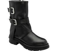 Ravel Ravel Black Leather Biker Boots