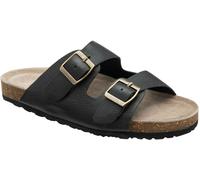 Ravel Ravel Black Leather Toe Post Sandals