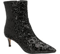 Ravel Ravel Black Stiletto Heel Zip Up Ankle Boots