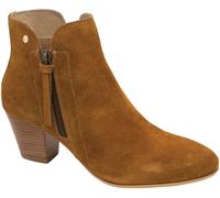 Ravel Ravel bottines en cuir daim à talon carré