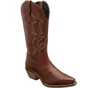 Ravel Ravel Brown Leather Cowboy Boots on a Western Heels