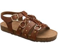 Ravel Ravel Brown Leather Gladiator Sandals