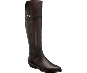 Ravel Ravel Brown Leather Knee High Boots