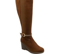 Ravel Ravel Brown Suede Knee High Boots