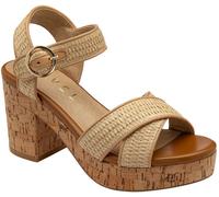 Ravel Ravel Natural Open-Toe Platform Sandals