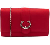 Ravel Ravel Red Clutch Bag with Chain