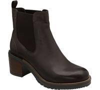 Ravel Ravel Tan Brown Leather Cleated Sole Ankle Boots
