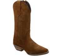 Ravel Ravel Tan Brown Suede Calf High Cowboy Western Boots