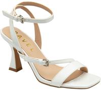 Ravel Ravel White Ankle Strap Sandals