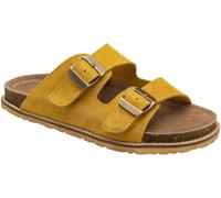 Ravel Ravel Yellow Suede Open-Toe Sandals