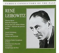 Ravel/Schoenberg : Rapsodie Espagnole/Pavane/Prelüden. Leibowitz, Rso Paris.
