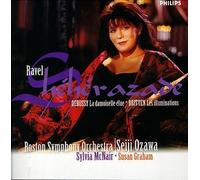 Ravel: Sh?h?razade - Debussy: La damoiselle elue - Britten: Les illuminations / McNair, Graham, Ozawa