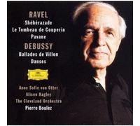 Ravel : Sheherazade / Tombeau / Pavane, Debussy : Danses CD
