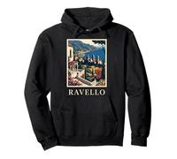Ravello Côte Amalfitaine Italienne Bord de Mer Voyage Design Sweat à Capuche