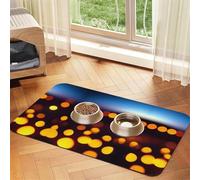 Raven Bird Nappe en cuir absorbant pour animaux domestiques 40 x 60 cm avec base en caoutchouc antidérapante pour chats et chiens