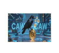 Raven Bitcoin Crypto Finance Caw-caw Puzzle Unique Difficile et Défi 500 pièces