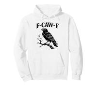 Raven Crow F-CAW-F, Dessin animé Gothique, Oiseau, drôle Sweat à Capuche