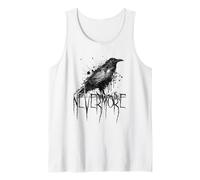 raven crow nevermore Poe Raven Poem corbeau Débardeur
