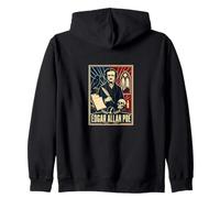 Raven Edgar Allan Poe Littérature Gothique Horreur Sweat à Capuche