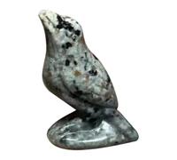 Raven Healing Statue, Creative Animal Figurine, Easy Display with Compact Material, Reiki Meditation Sculpture Artistic Detail, Pocket Figurine with Compact Form, Spiritual Decor for Girls and Kids